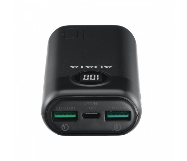 ADATA Power Bank P10000QCD 10000mAh czarny - 1055689 - zdjęcie 3